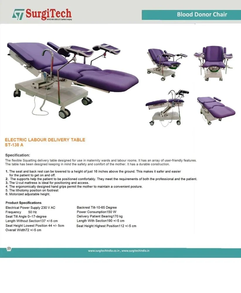 Electric Labour Delivery Table - Image 8